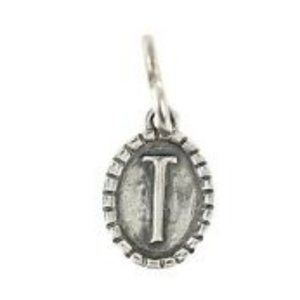 Waxing Poetic Imprinted Oval Insignia Charm T
